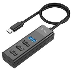 Hoco HB25 4-IN-1 USB Type-c To USB 3.0 And USB 2.0 Converter