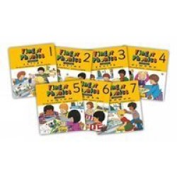 Finger Phonics Books 1-7 in Print Letters board Book