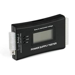 Hde 20+4 Pin Lcd Power Supply Tester For Atx Itx Btx Pci-e Sata Hdd