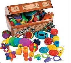 Oriental Trading Company Treasure Chest With Toy Assortment 100 Pieces