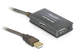USB 2.0 Extension Cable 10 M Active With 4 Port Hub - Hub - 4 X Hi-speed USB