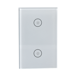 Smart Wifi Light Switch -2 Gang Google Home amazon Alexa