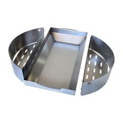 Drip Tray And Coal Basket Combination