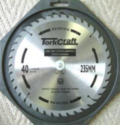 Tork Craft Blade Contractor 235 X 40t 16 Circular Saw Tct