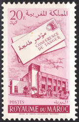 Morocco 1961 African Postal & Telecommunications Conference Tangiers Sg 95 Lightly Mounted Mint