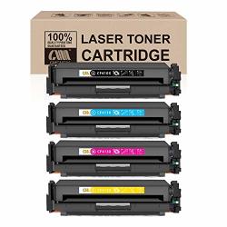 Cmcmcm Compatible Toner Cartridges For Hp 410X CF410X CF410X CF411X CF412X CF413X Work For Hp Laserjet Pro M477FDW M477FNW M477FDN M452NW M452DW M452DN Printer