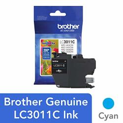 BrOther Printer LC3011C Single Pack Standard Cartridge Yield Up To 200 Pages LC3011 Ink Cyan
