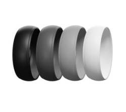 Silicone Wedding Rings Bands - X