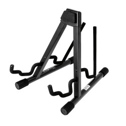 On-stage Stands Professional Double A-frame Guitar Stand Black