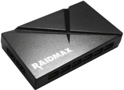 Raidmax MX-661 6-PORT 3PIN Argb Fan Controller With Motherboard Sync