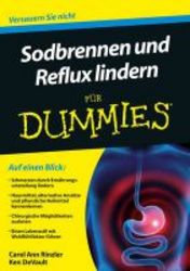 Sodbrennen Und Reflux Lindern Fur Dummies German Paperback 2nd Revised Edition
