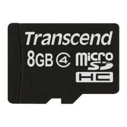 Transcend 8gb Class 4 Micro Sd Card With Adapter Special