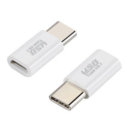 Crib Shoes Witspace Usb-c Type-c 3.1 To Micro USB Data Charging Adapter For Samsung Galaxy S9 S9 Plus White 2 Pcs