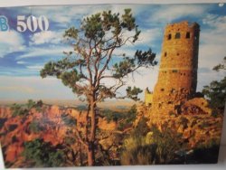 Croxley 500 "watchtower " Grand Canyon Az Puzzle