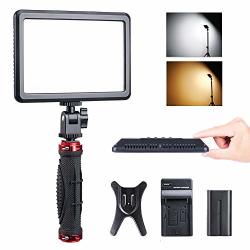 K&f Concept Camera Light LED Video Light Panel For Camera Camcorder Lighting In Studio Or Outdoors 2800K To 6000K Variable Color Temperature
