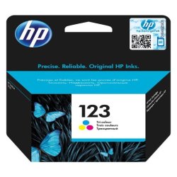 HP 123 Tri Col Ink Cartridge 2130 Yield 120