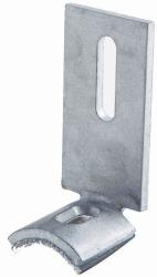 High L-bracket Galvanised For Corrugated Roof Mounting