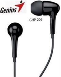 Genius GHP206 Stereo Earphones in Black