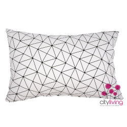 Origami White Scatter Pillow