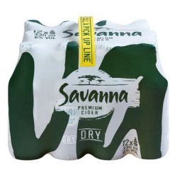 Savanna Cider Dry 12X330ML Nrb