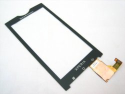 Generic Black Touch Screen Digitizer Front Glass Lens Part For Sony Ericsson Xperia X10 Mobile Phone Repair Parts Replacement
