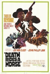 Death Rides A Horse Poster 27X40 Lee Van Cleef John Phillip Law Anthony Dawson