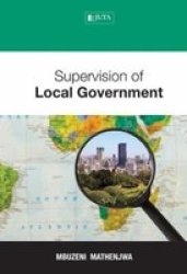 Supervision Of Local Government Paperback