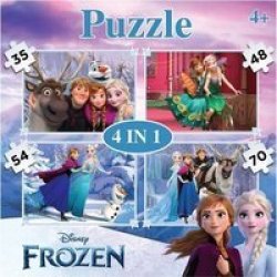 Disney Frozen 4-IN-1 Jigsaw Puzzle