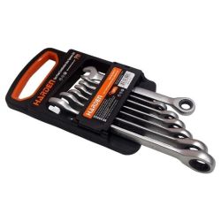 7 Piece Fixed Combination Gear Spanner Set