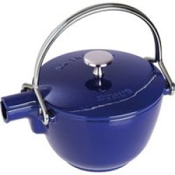 Staub Dark Blue Tea Pot