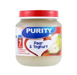 Second Foods - Pear & Yoghurt 6 X 125ML
