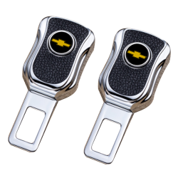 Chevrolet 2PIECE Metal Car Safety Seat Belt Buckle Clip Compatible With