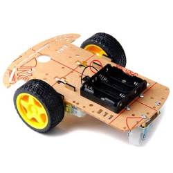 2WD Smart Car Chassis Kit With Speed Encoder