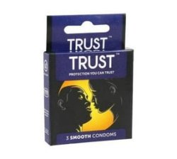 Trust Smooth Condoms 24 Packs Of 3'S