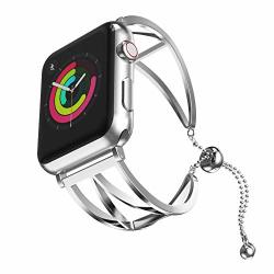 Watch Band Replacement Strap Stainless Steel For Apple Watch Series 4 40MM Silver