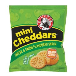 Bakers MINI Cheddar Cheese & Onion 33G