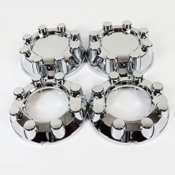 Deals on Fit F250 F350 Sd 4X4 Chrome Wheel Center Hub Caps 8 Lug