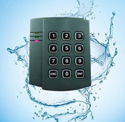 Outdoor Wiegand 26 125KHZ Rfid Em Id Card Waterproof Keypad Reader Connect For Access Control Panel