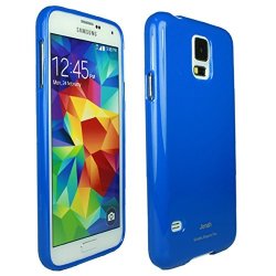 Jonah Samsung Galaxy S5 Brilla Gel Case - Retail Packaging - Blue