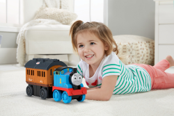 Transforming Thomas Playset Push-along Train And Track Set With Storage And Working Crane