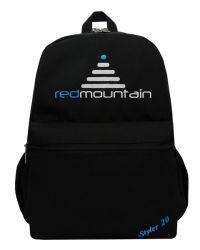 Red Mountain Styler 20 School Backpack - Black & Dark Sorento