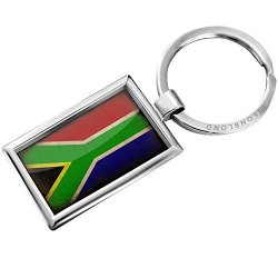 Keychain South Africa Flag With A Vintage Look - Neonblond