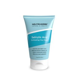 Neutriherbs Salicylic Acid 0.5% Clay Mask for Oily & Acne Prone Skin 100ml