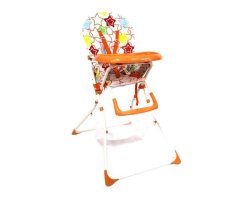 Mamakids Nibble Lite Feeding Chair - Orange Star