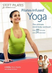 Stott Pilates Pilates-infused Yoga DVD 2 DVD Set