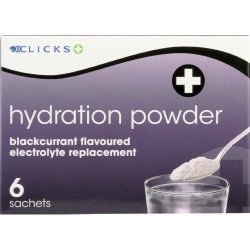 Clicks Hydration Powder Blackcurrant 6 Sachets