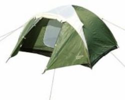 Bestway Montana Double Fly Dome Tent 4 Person Green