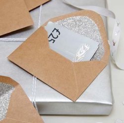 Ginger Ray Christmas Metallics Money Envelopes - Pack Of 4