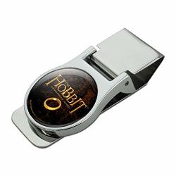 The Hobbit An Unexpected Journey Logo Satin Chrome Plated Metal Money Clip