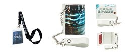 Dead Space 3 Trifold Wallet With Chain And Lanyard Key Clip Bundle 2 Items